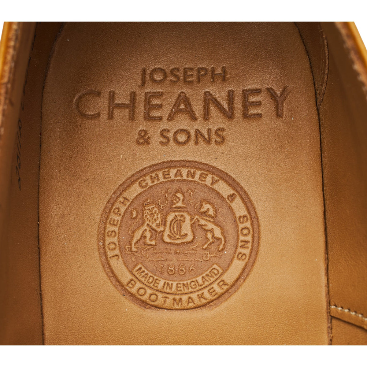 Women's 'Maisie' Tan Brown Leather Oxford Brogue UK 7.5 D