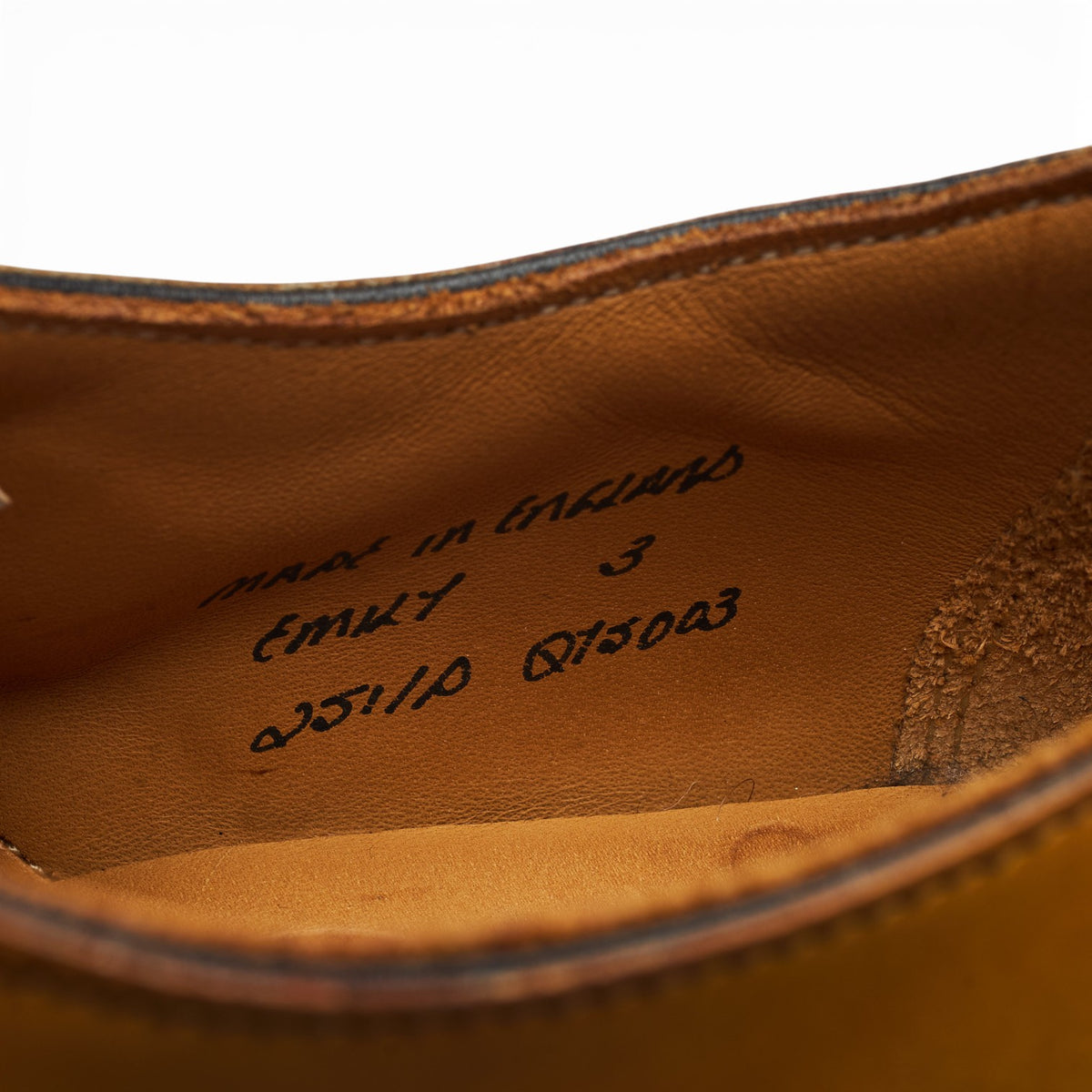 Women's 'Emily' Tan Brown Leather Double Monk Strap UK 3 D