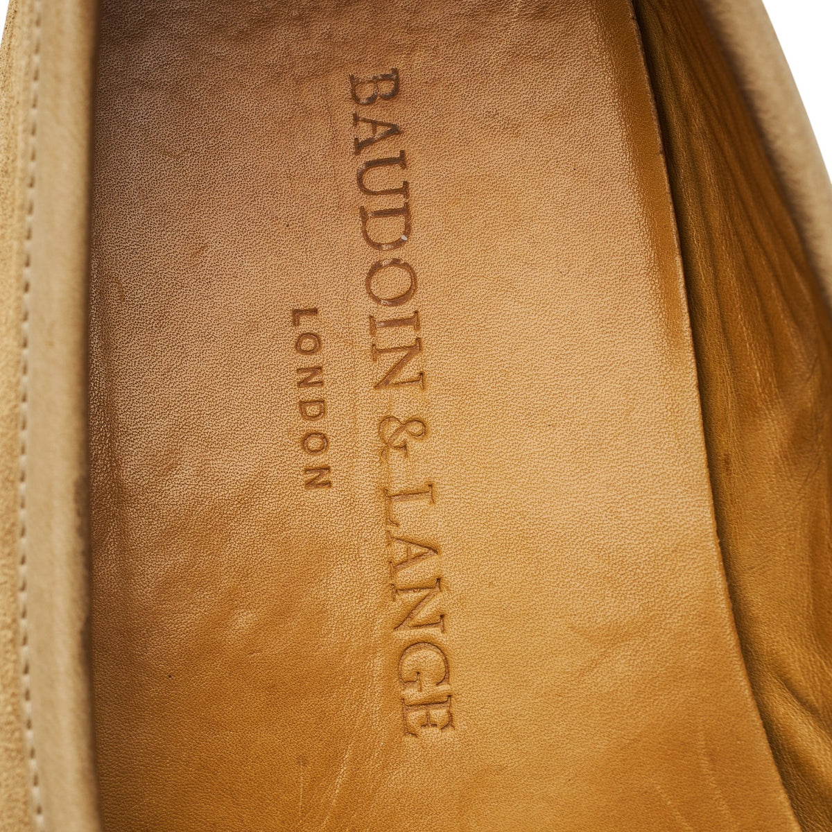 Women's 'Sagan Stride' Beige Suede Slip On Loafers UK 6 / UK 6.5