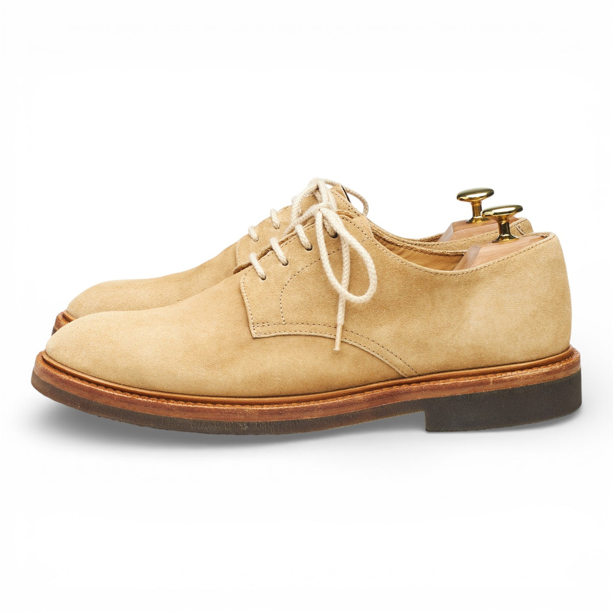 Beige Suede Derby UK 8 EU 42