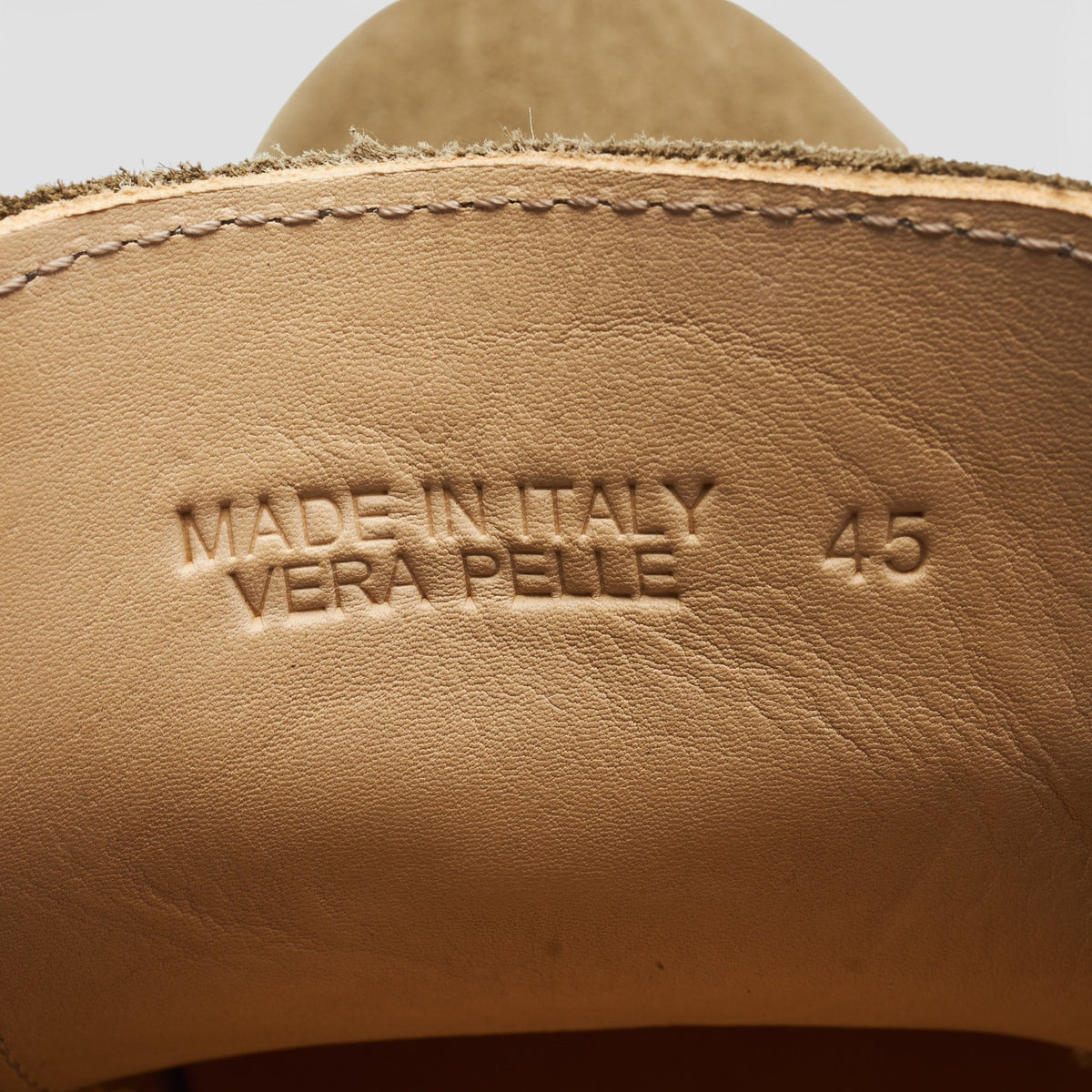 'Greenflex' Stone Suede Chukka Boots UK 11 EU 45