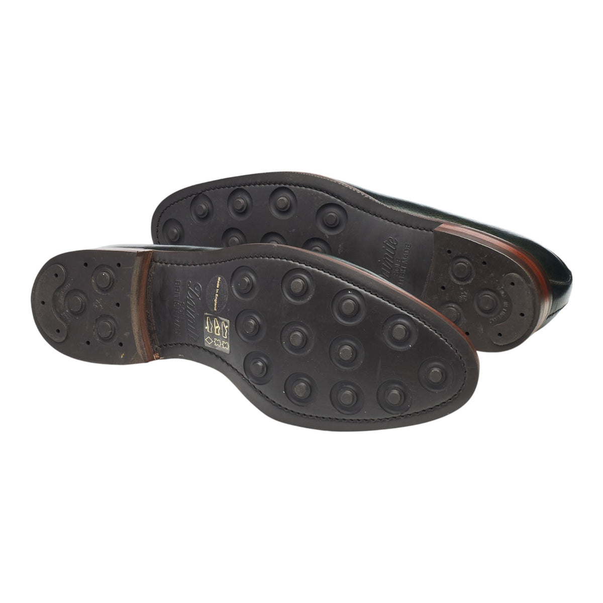 'Skye' Olive Green Grain Leather Debry UK 7.5 F