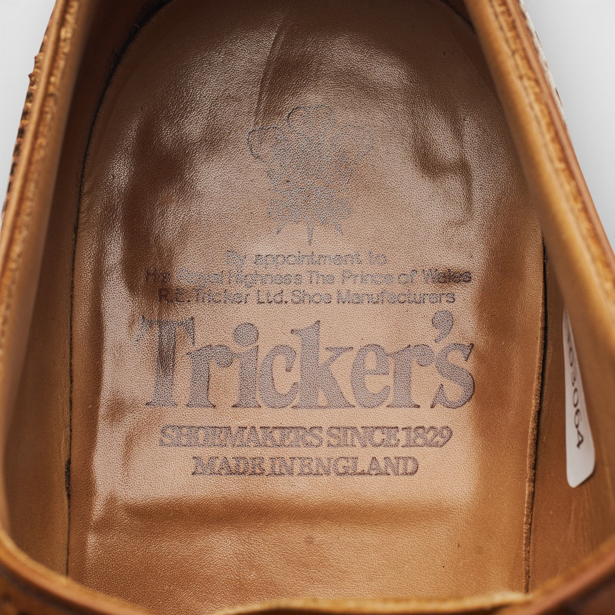 'Piccadilly' Tan Brown Leather Oxford Brogues UK 11