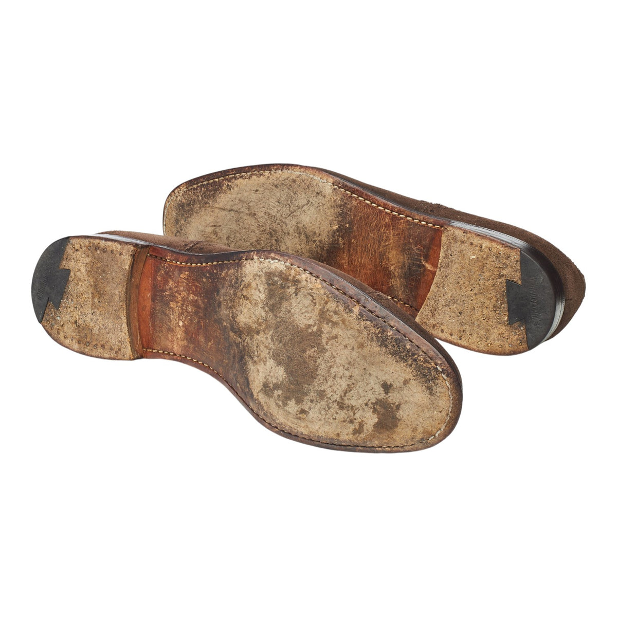 'Perth' Dark Brown Suede Oxford Brogues UK 11 F