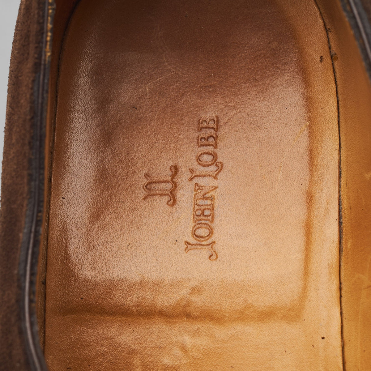 'Horsley' Dark Brown Suede Monk Strap UK 10 E