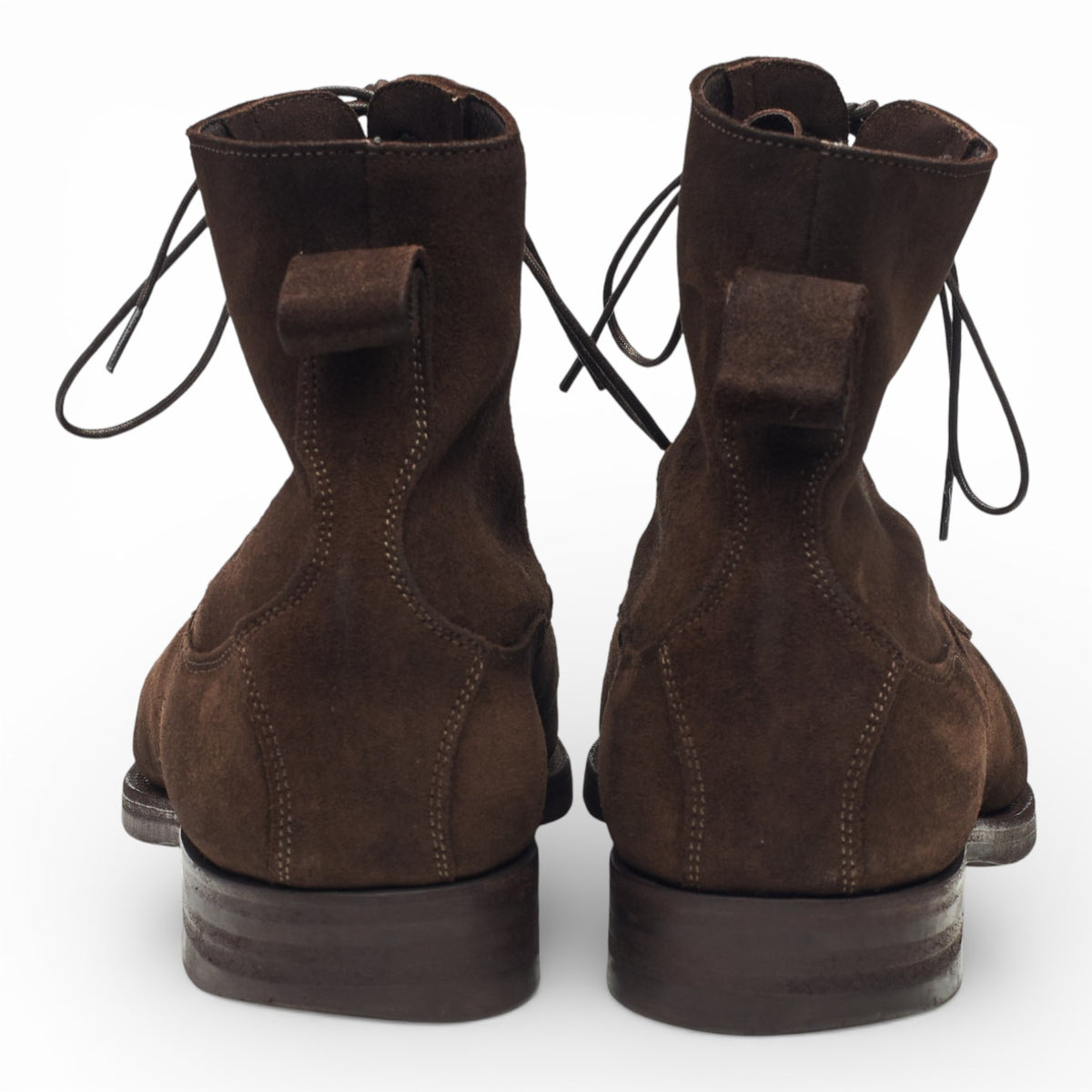 'Galway' Dark Brown Suede Boots UK 7.5 F