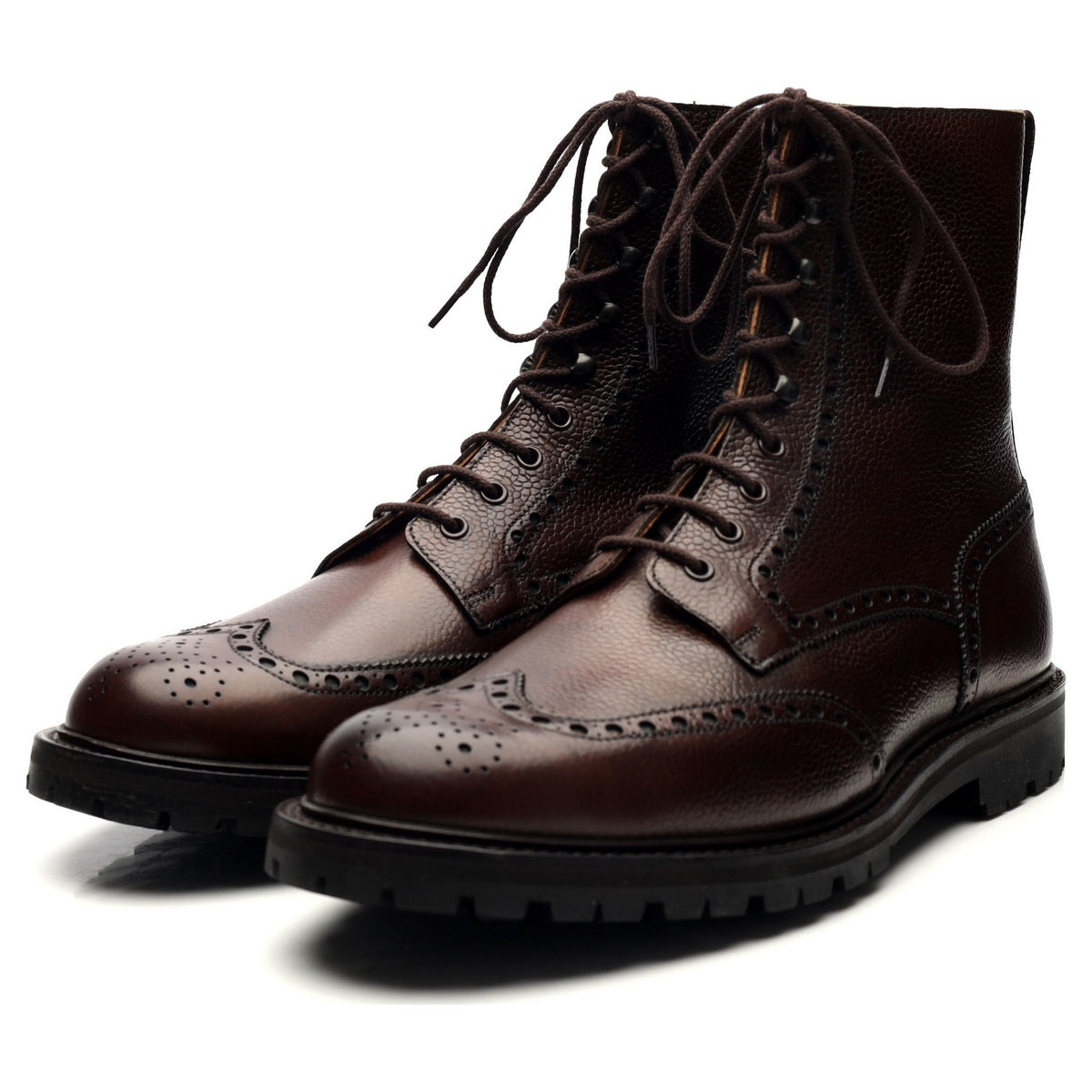 &#39;Islay&#39; Dark Brown Leather Boots UK 9 / UK 10