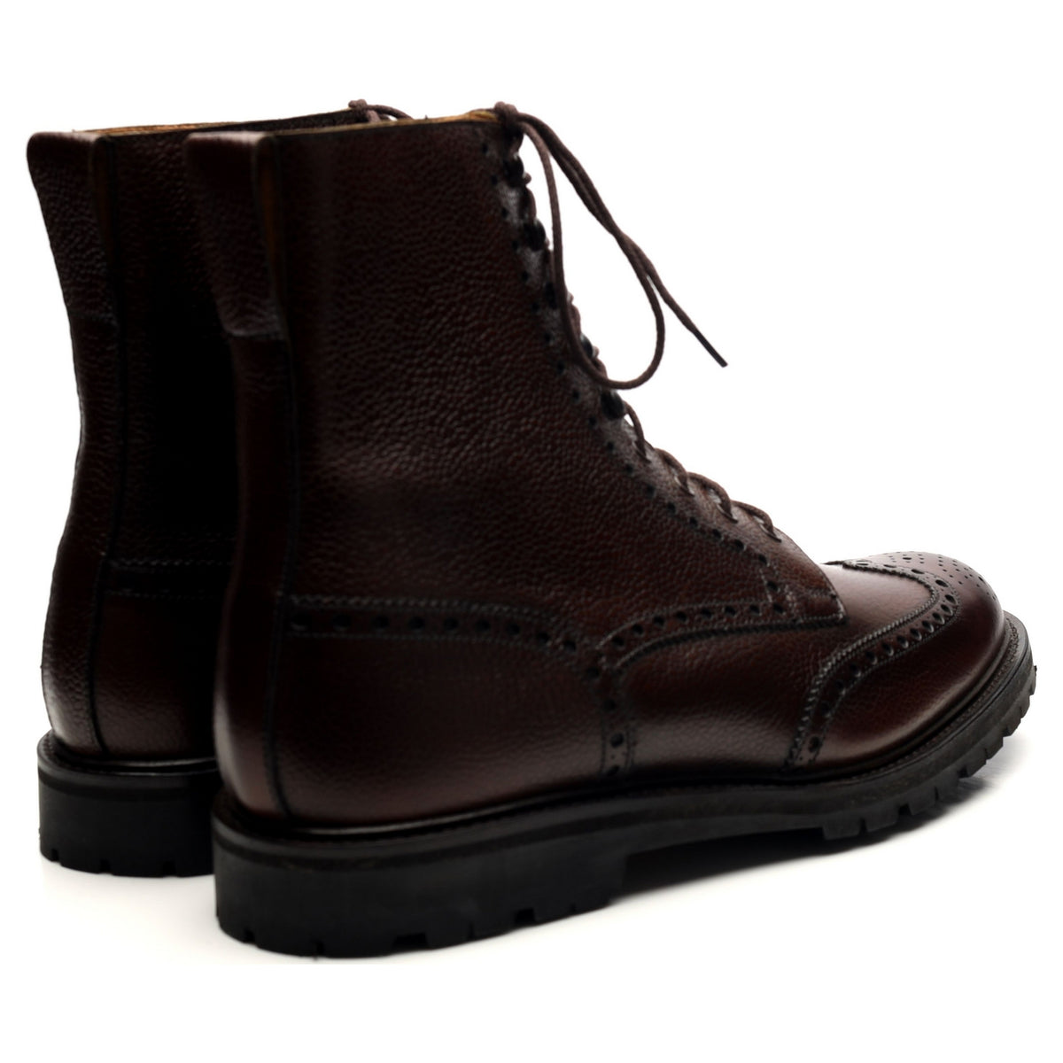 &#39;Islay&#39; Dark Brown Leather Boots UK 9 / UK 10