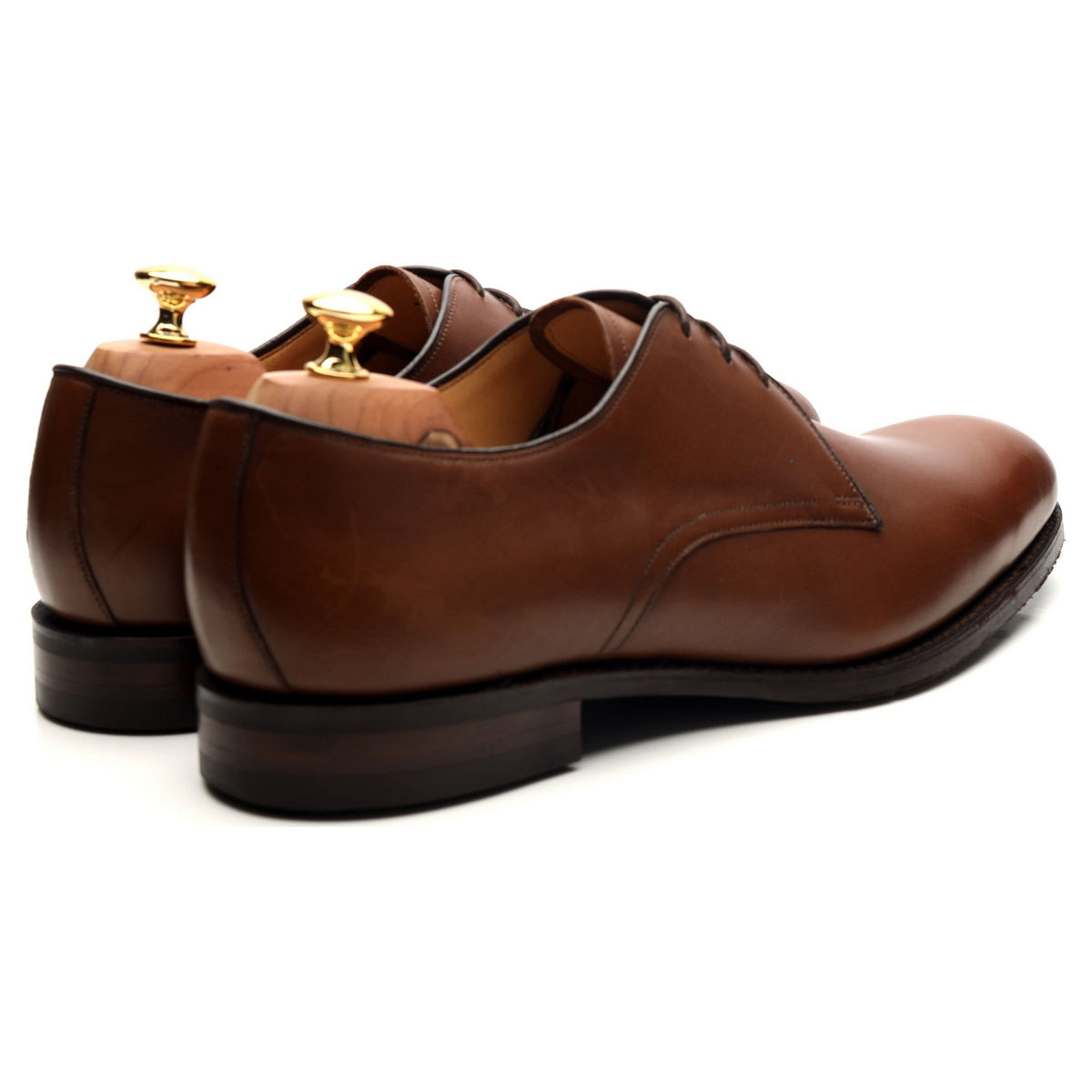 &#39;Gable&#39; Brown Leather Derby UK 11 G