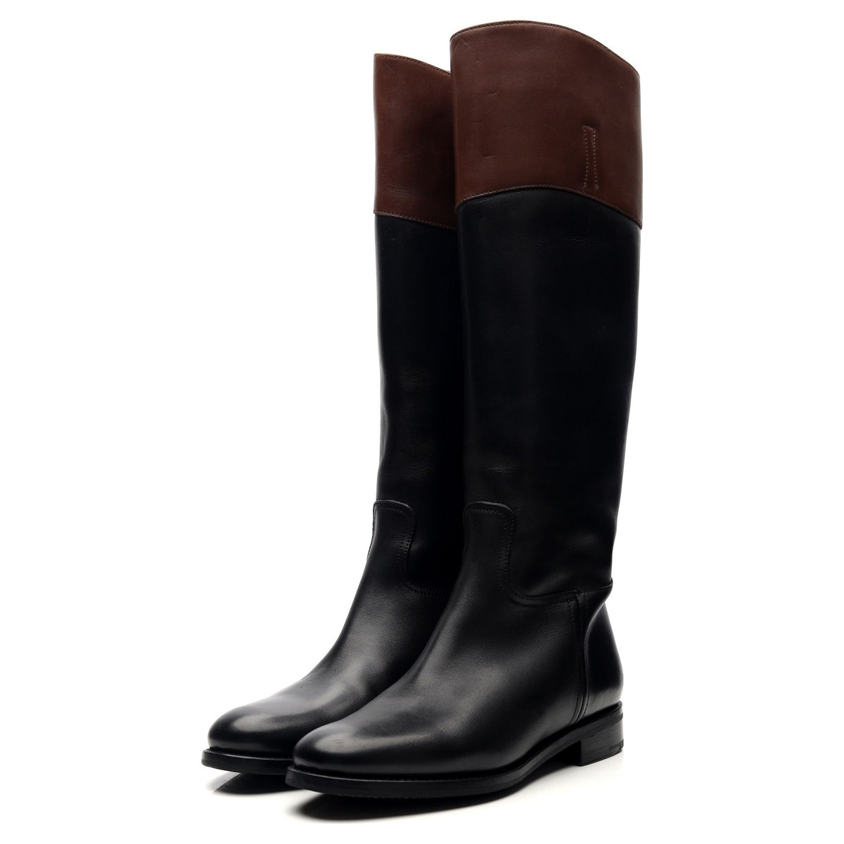 Women&#39;s &#39;Martina&#39; Black Leather Riding Boots UK 4.5 EU 37.5