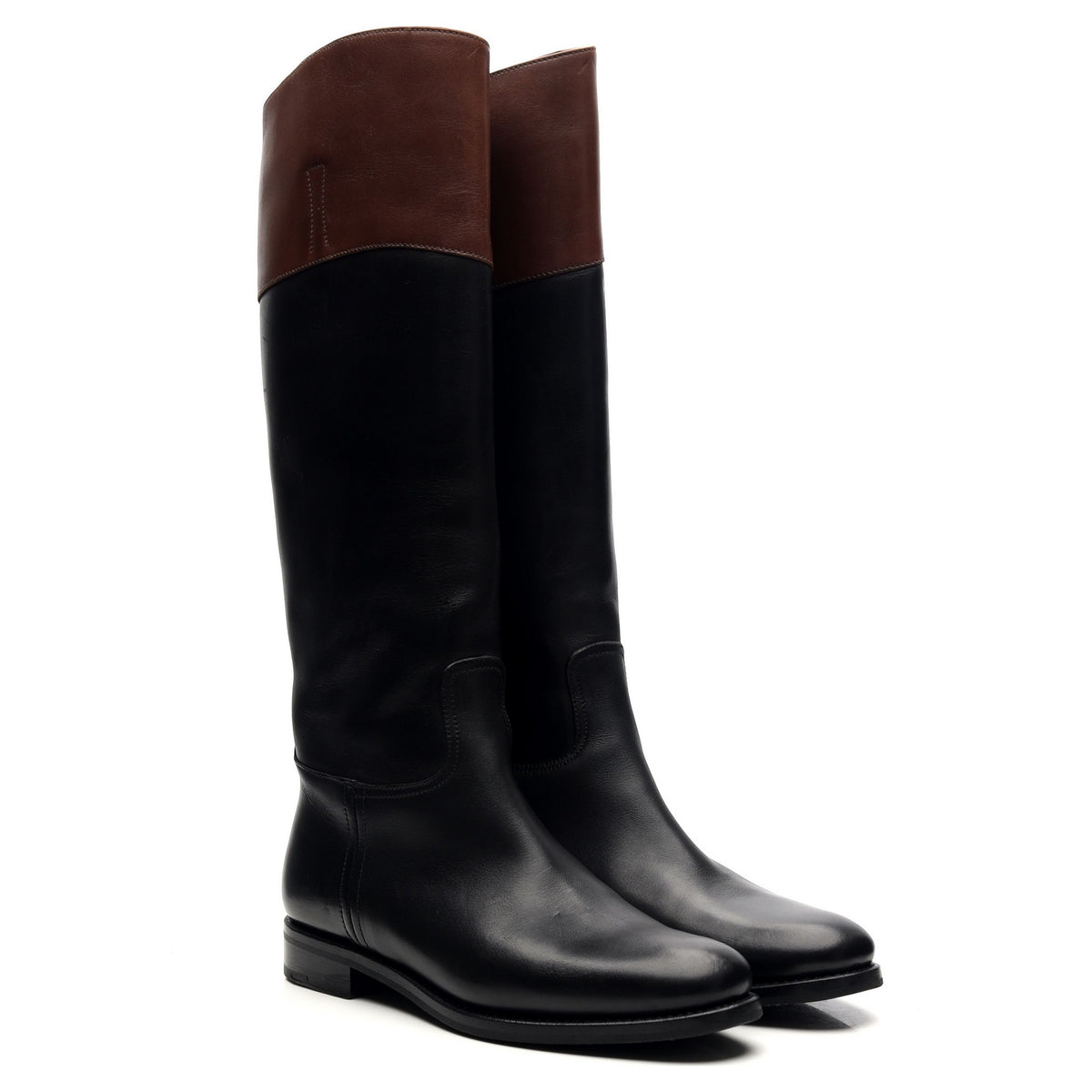 Women&#39;s &#39;Martina&#39; Black Leather Riding Boots UK 4.5 EU 37.5