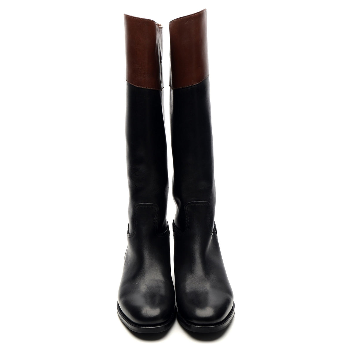 Women&#39;s &#39;Martina&#39; Black Leather Riding Boots UK 4.5 EU 37.5