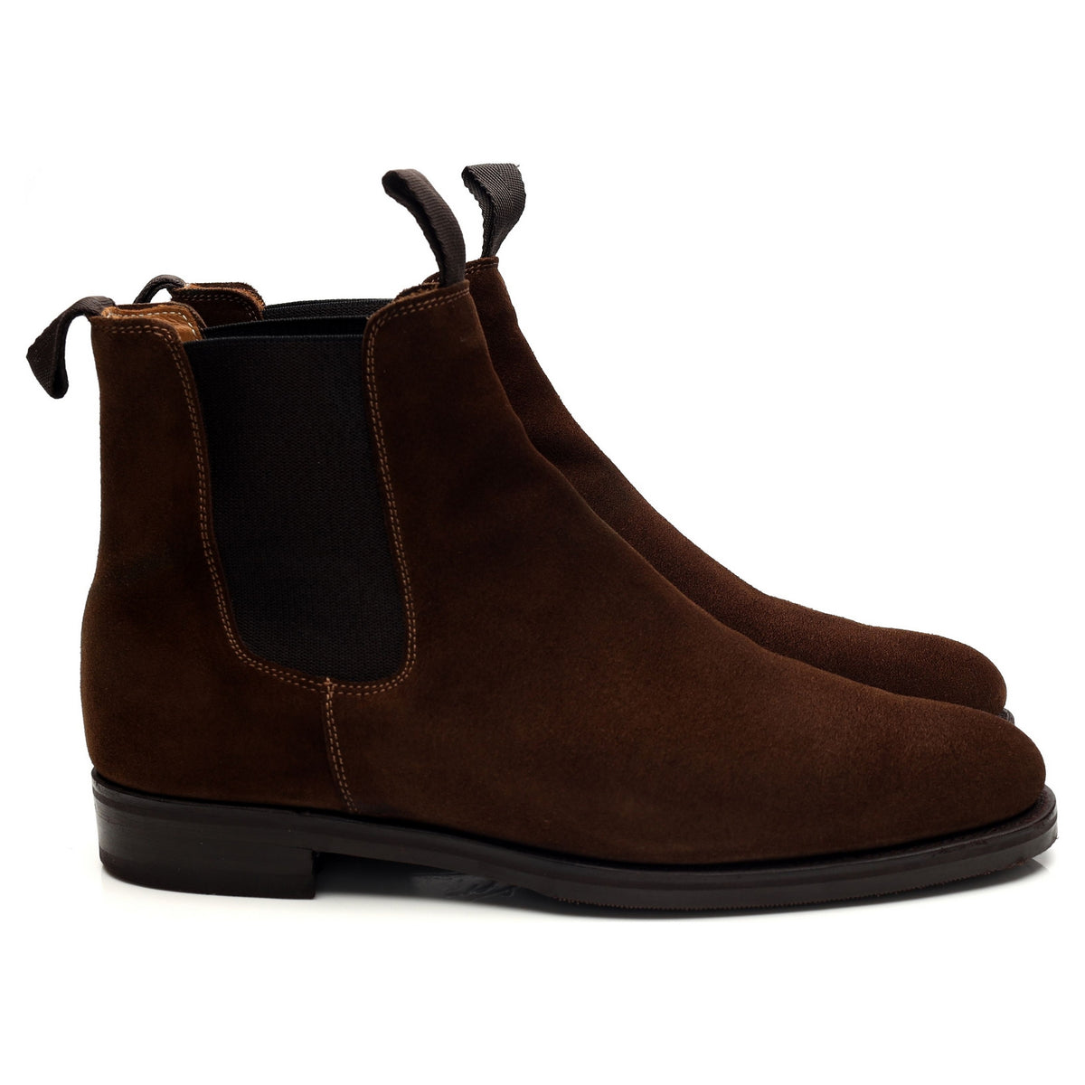 &#39;Alder&#39; Brown Suede Chelsea Boots UK 7.5 E