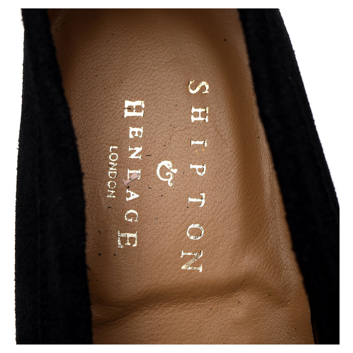 &#39;Camerino&#39; Black Suede Tassel Loafers UK 8.5 EU 42.5