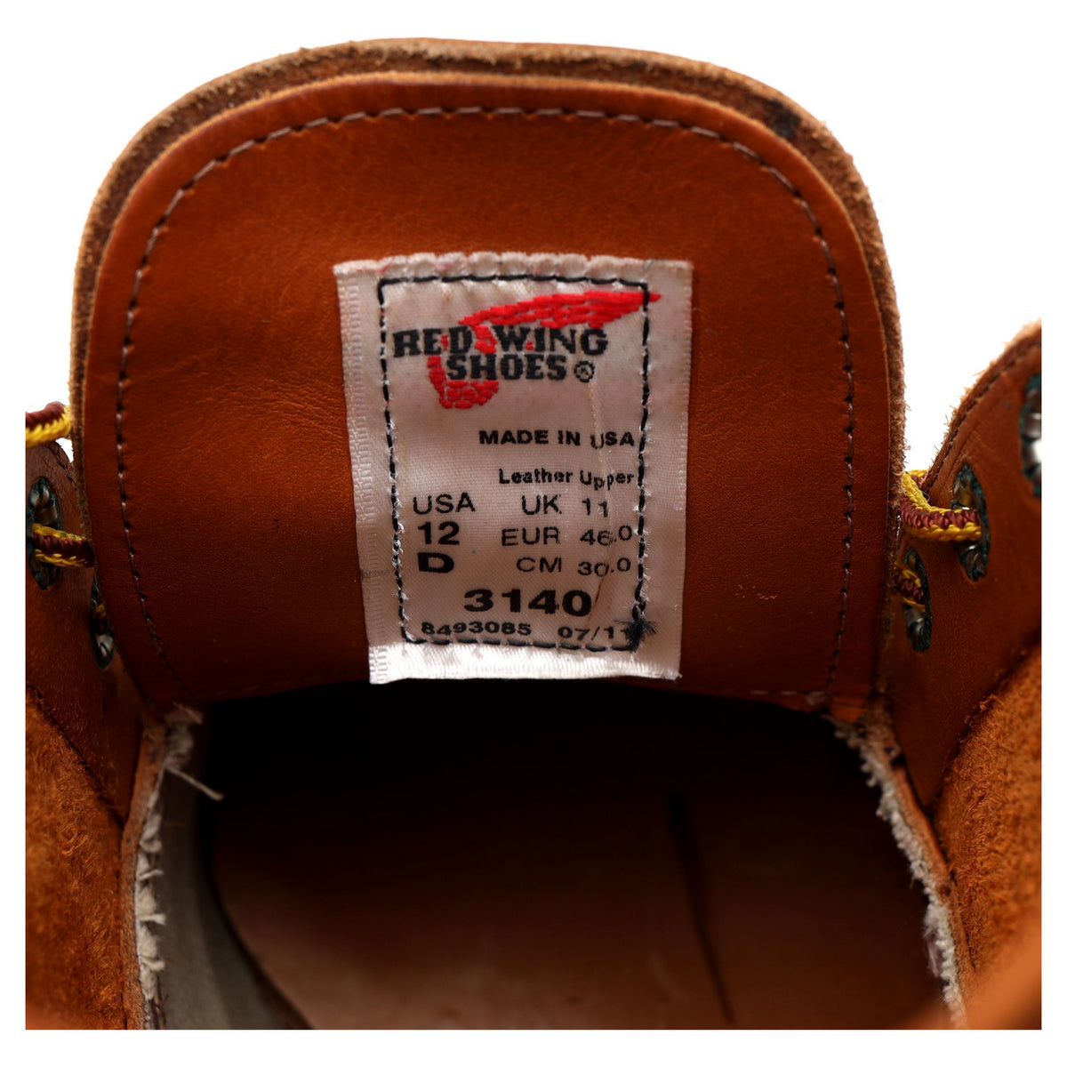 &#39;3140&#39; Tan Brown Leather Chukka Boots UK 11 US 12