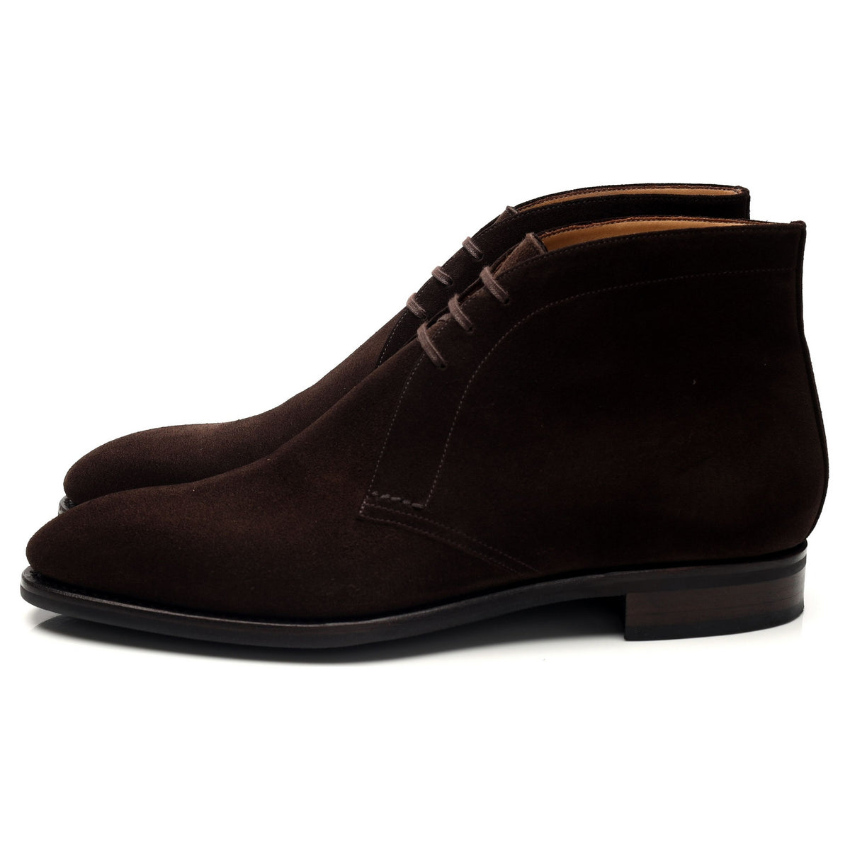 &#39;133 Artista&#39; Dark Brown Suede Chukka Boots UK 7.5 F