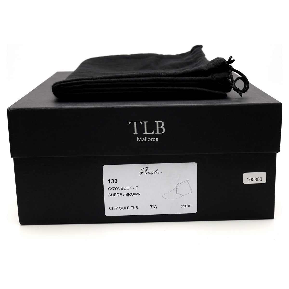 &#39;133 Artista&#39; Dark Brown Suede Chukka Boots UK 7.5 F
