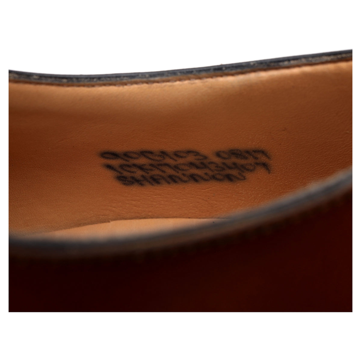 &#39;Shannon&#39; Tan Brown Leather Derby UK 9 G