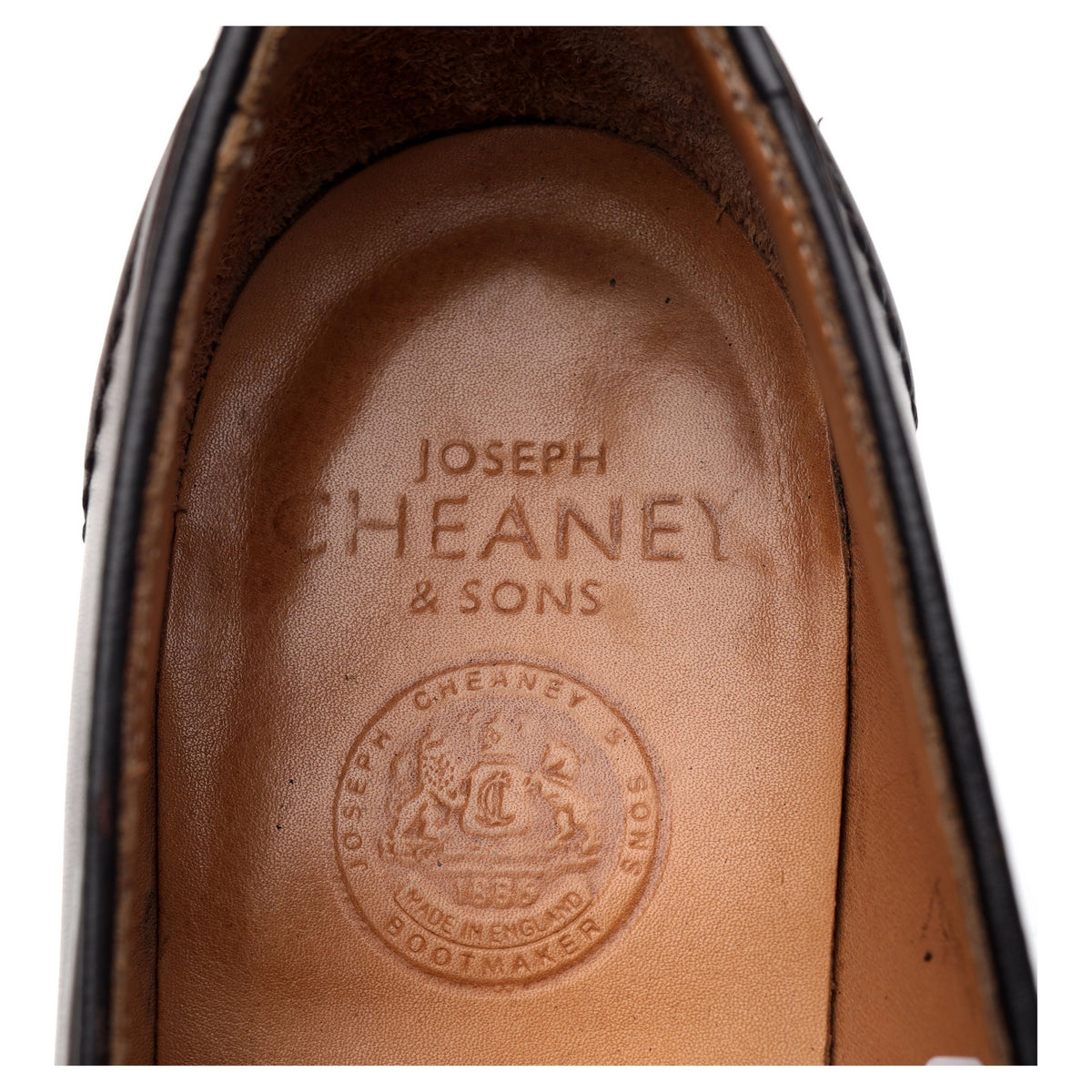 &#39;Harry ll EF&#39; Dark Brown Leather Tassel Loafers UK 9 F