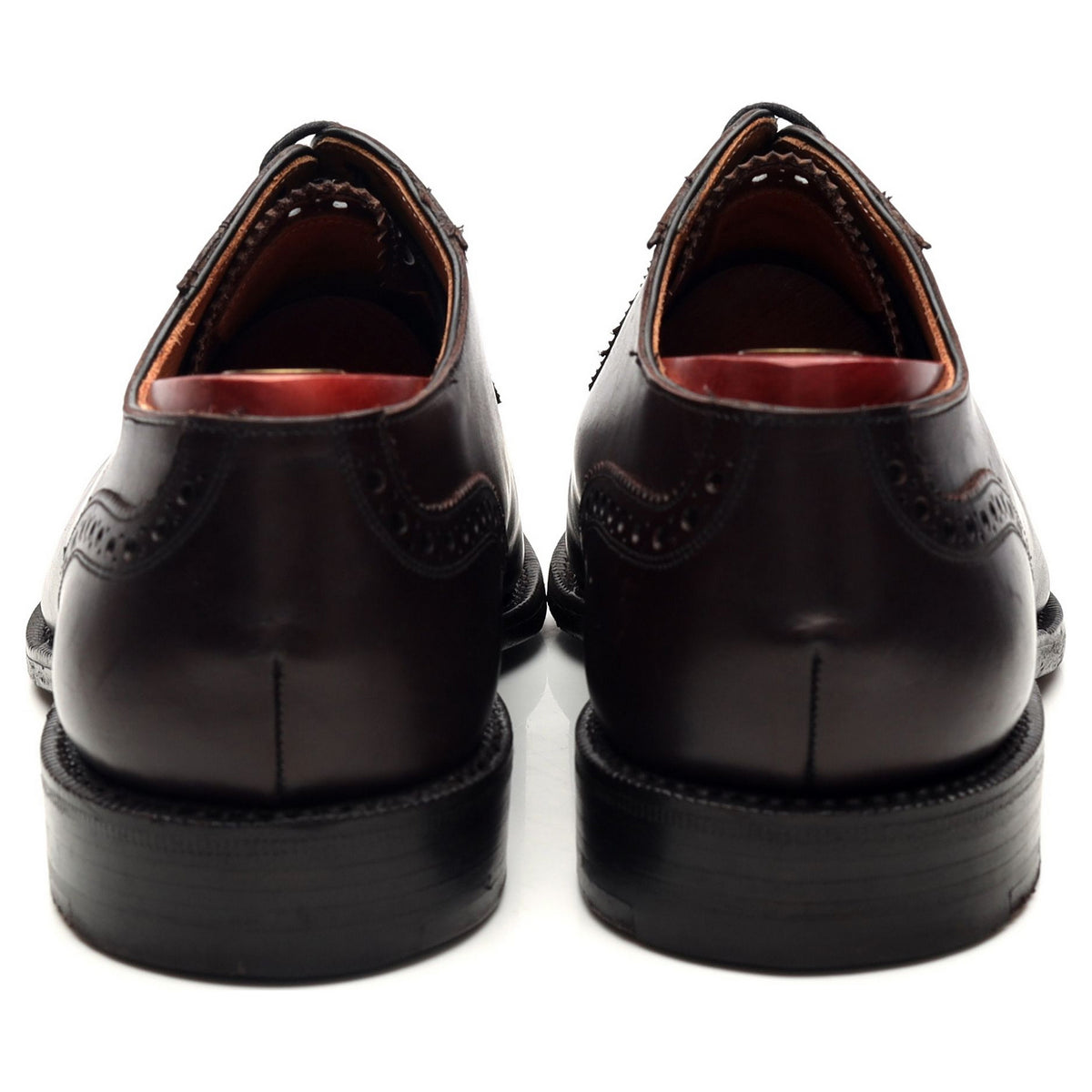 125th Anniversary &#39;Thomas&#39; Burgundy Leather Oxford Brogues UK 7.5 G