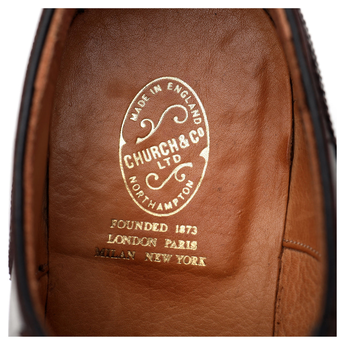 125th Anniversary &#39;Thomas&#39; Burgundy Leather Oxford Brogues UK 7.5 G