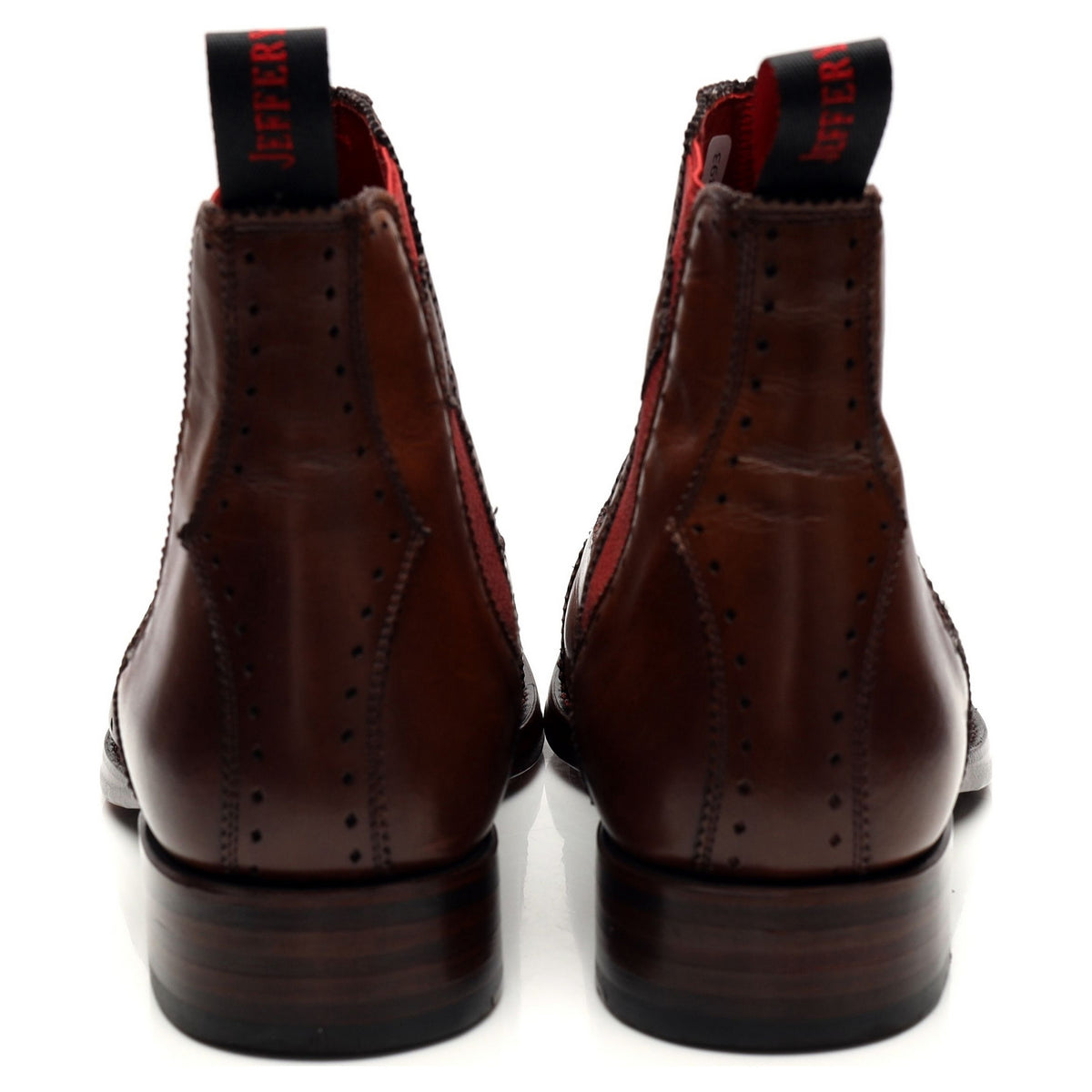 &#39;Point&#39; Brown Leather Chelsea Boots UK 8.5