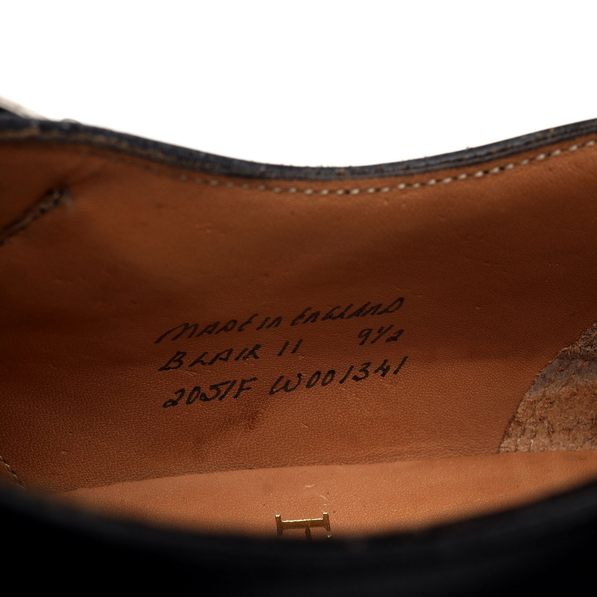 Herring &#39;Blair II&#39; Black Leather Double Monk Strap UK 9.5 F