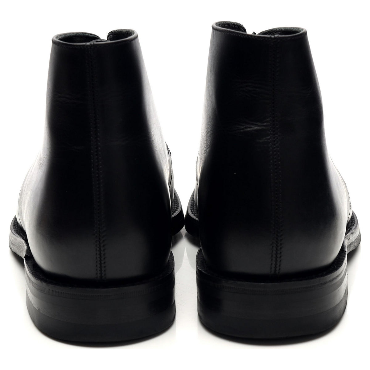 1880 &#39;Pimlico&#39; Black Leather Chukka Boots UK 8.5 F