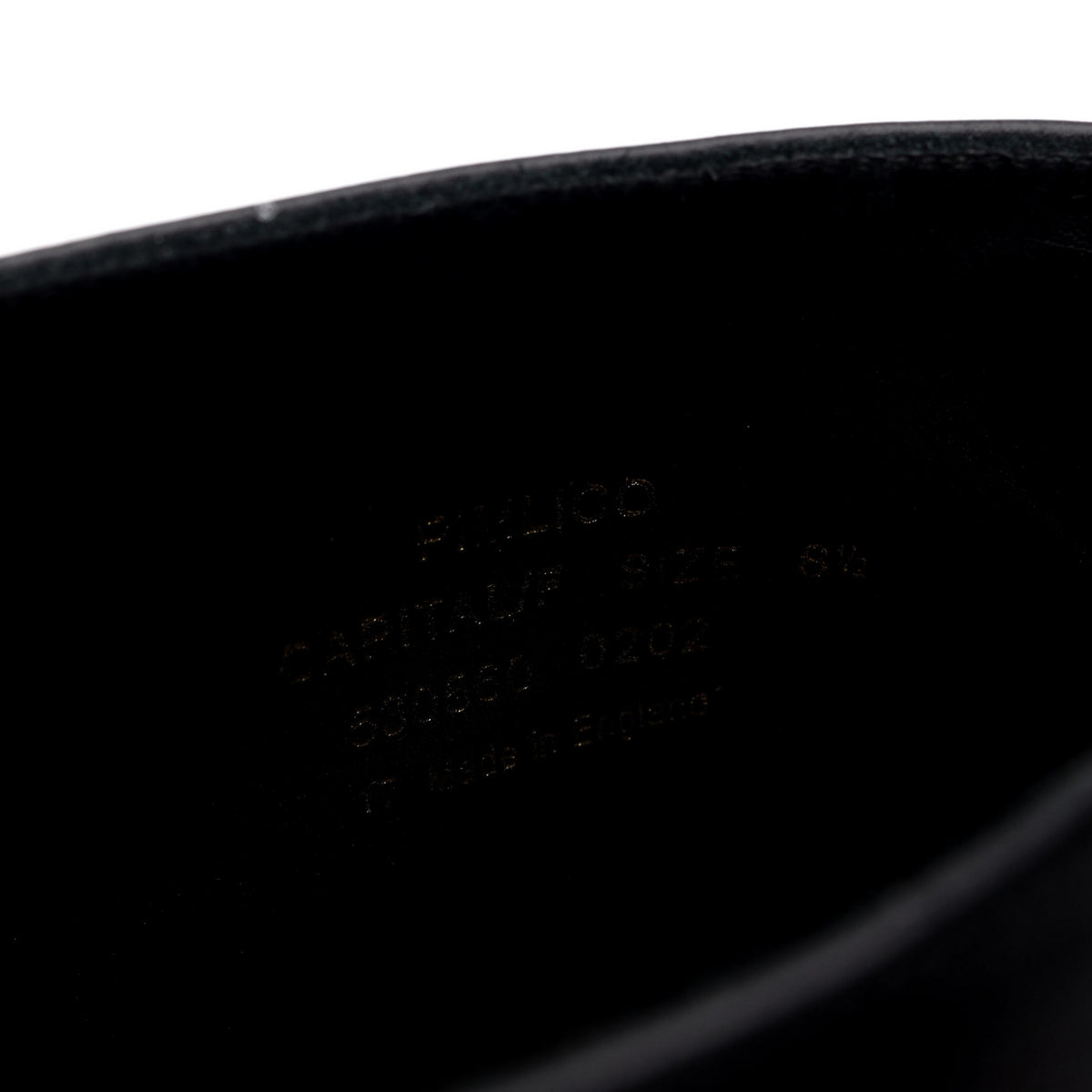 1880 &#39;Pimlico&#39; Black Leather Chukka Boots UK 8.5 F