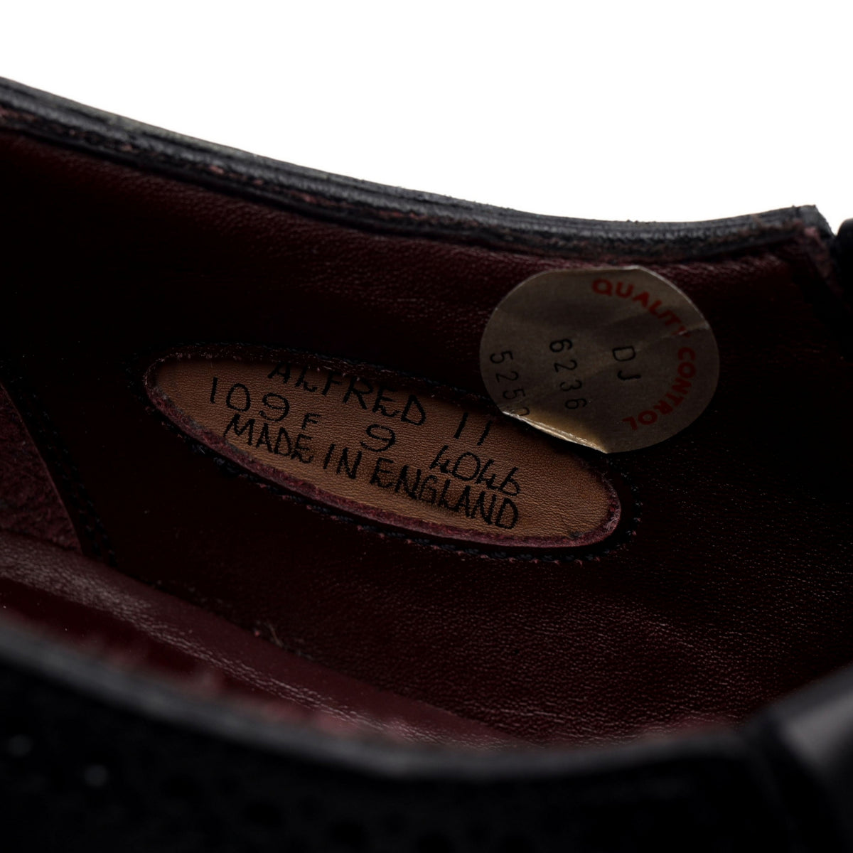 Herring &#39;Alfred II&#39; Black Leather Lazyman Slip On UK 9 F