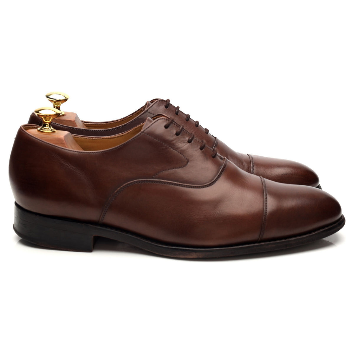 &#39;Malvern&#39; Brown Leather Oxford UK 8.5 G