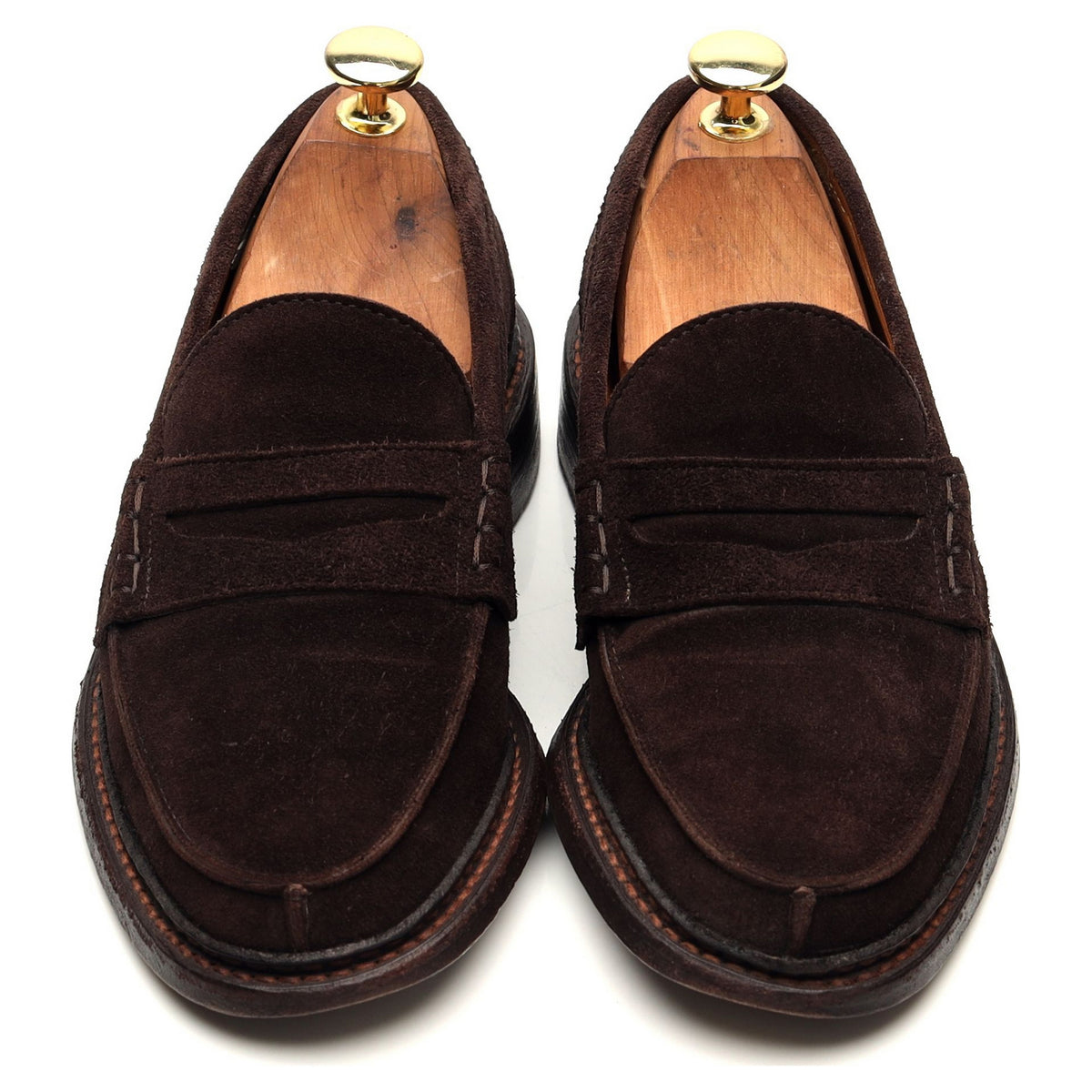 Women&#39;s &#39;Eva&#39; Dark Brown Suede Loafers UK 3