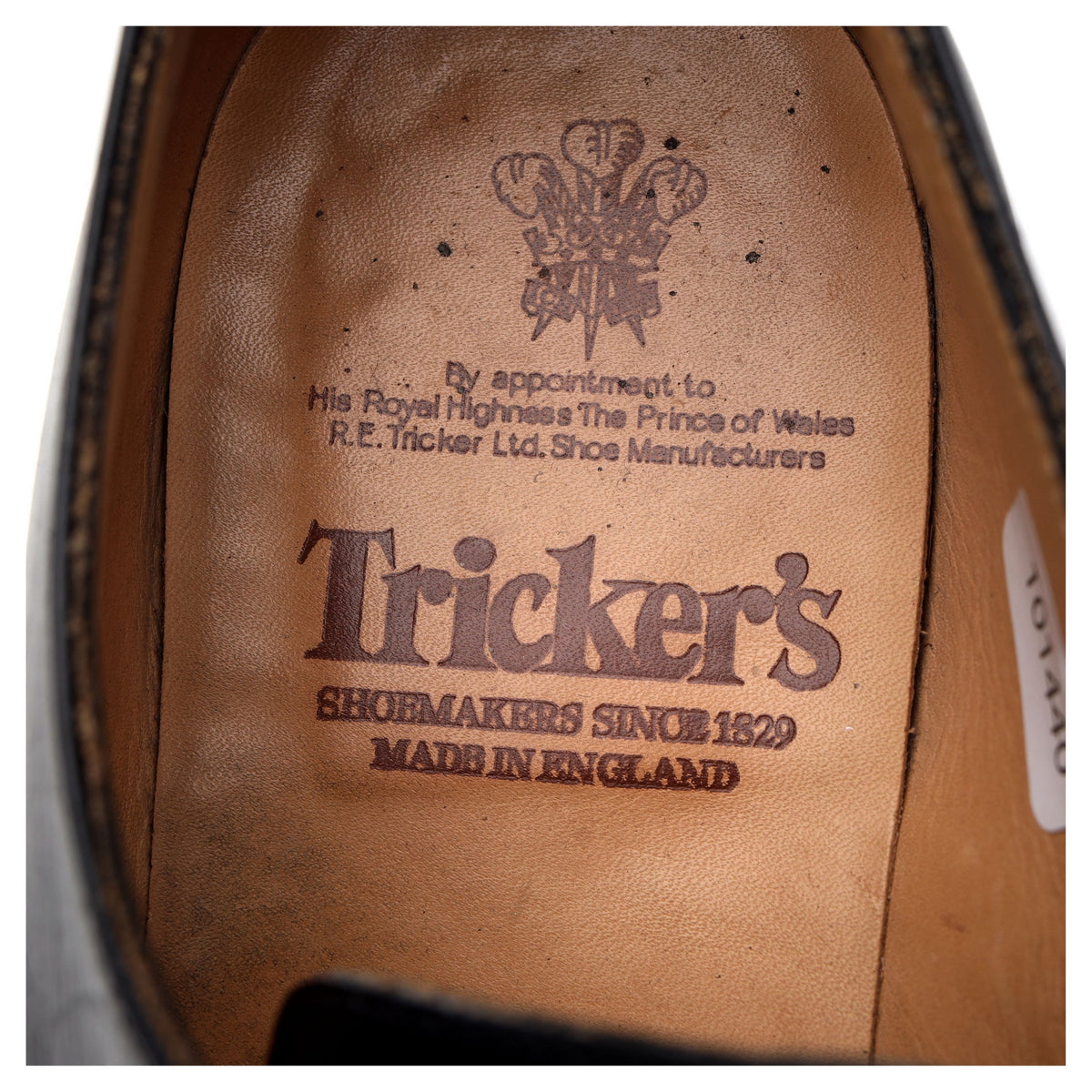 &#39;Wiltshire&#39; Black Leather Derby UK 9