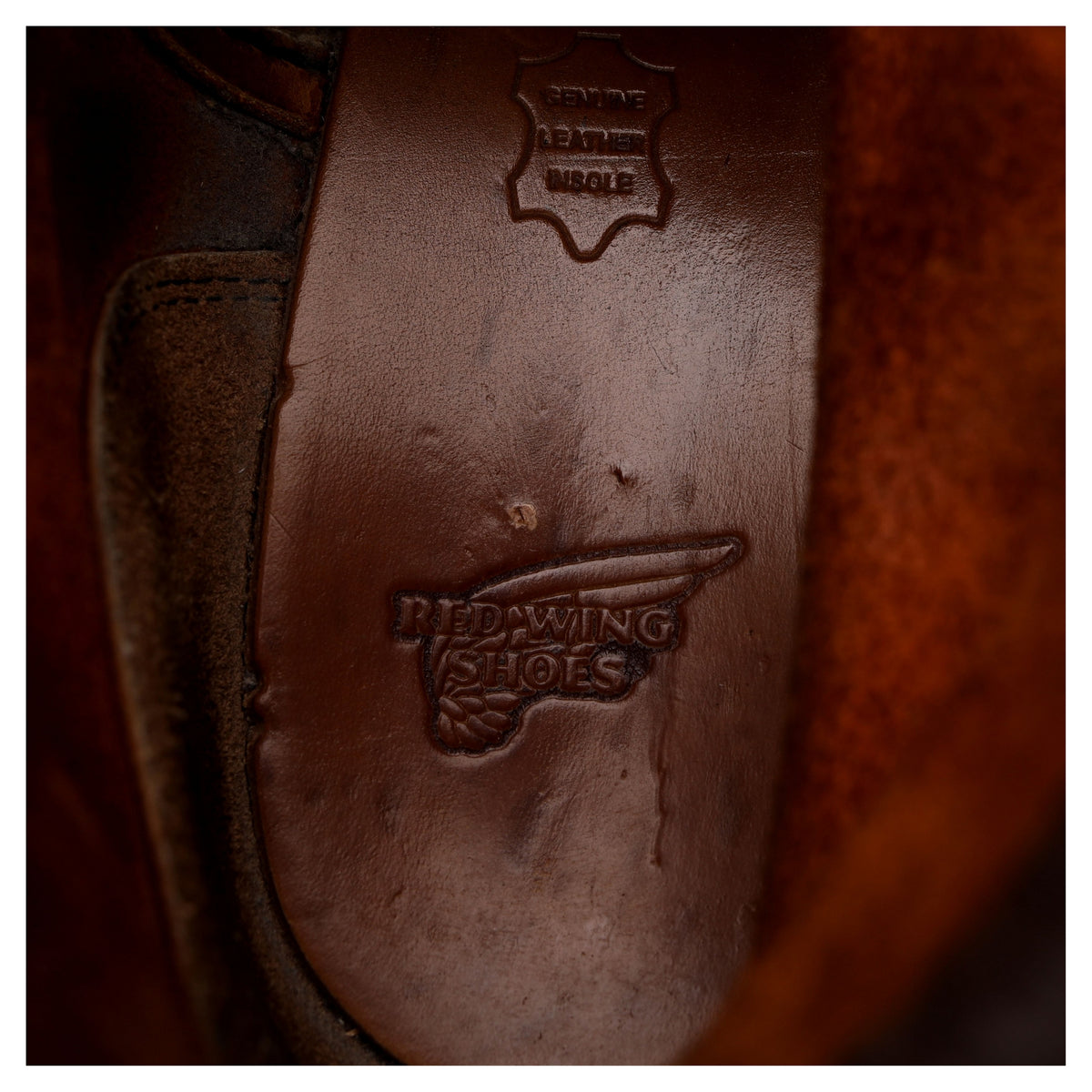 &#39;875&#39; Tan Brown Leather Moc Toe Boots UK 9.5 US 10.5