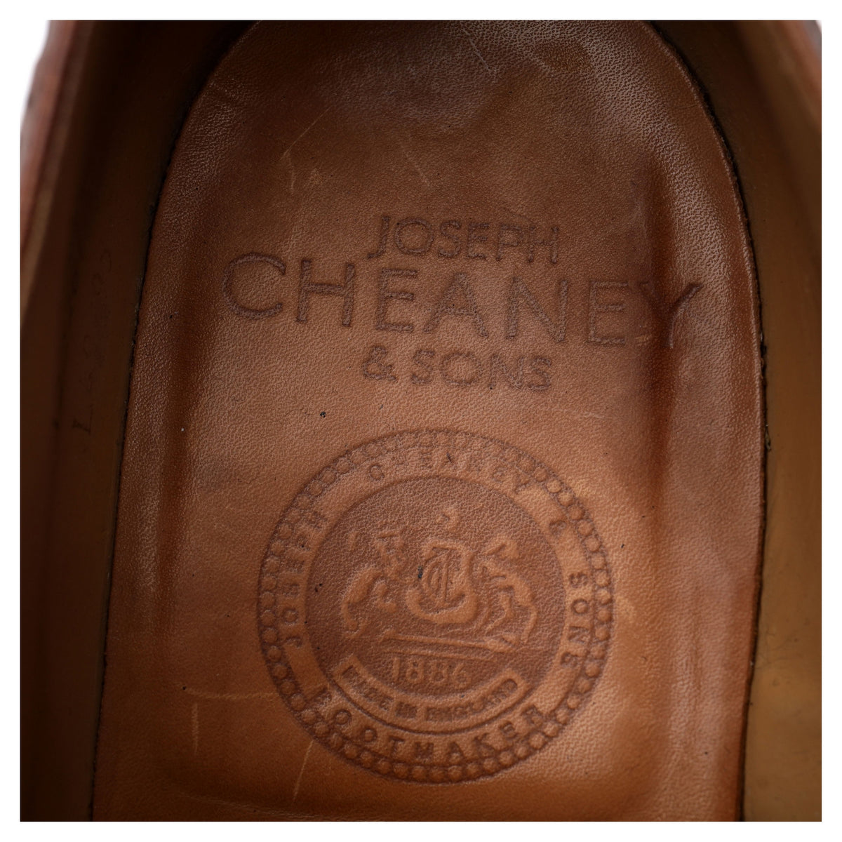 &#39;Glengarry&#39; Tan Brown Derby Brogues UK 7 G