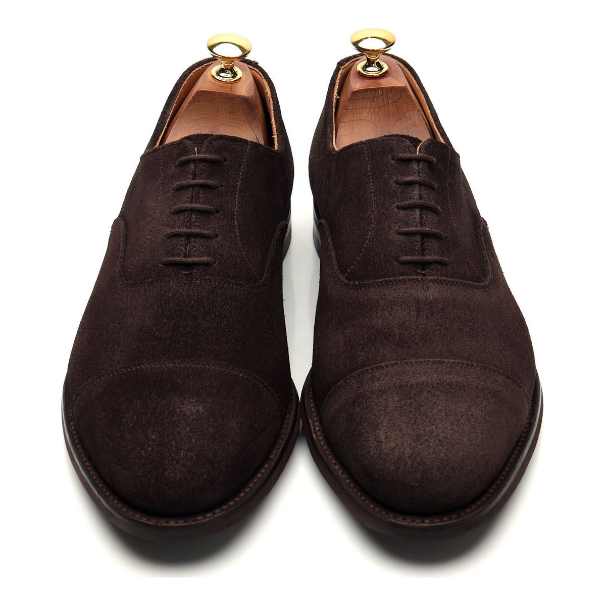 &#39;Connaught 2&#39; Dark Brown Suede Oxford UK 9.5 E