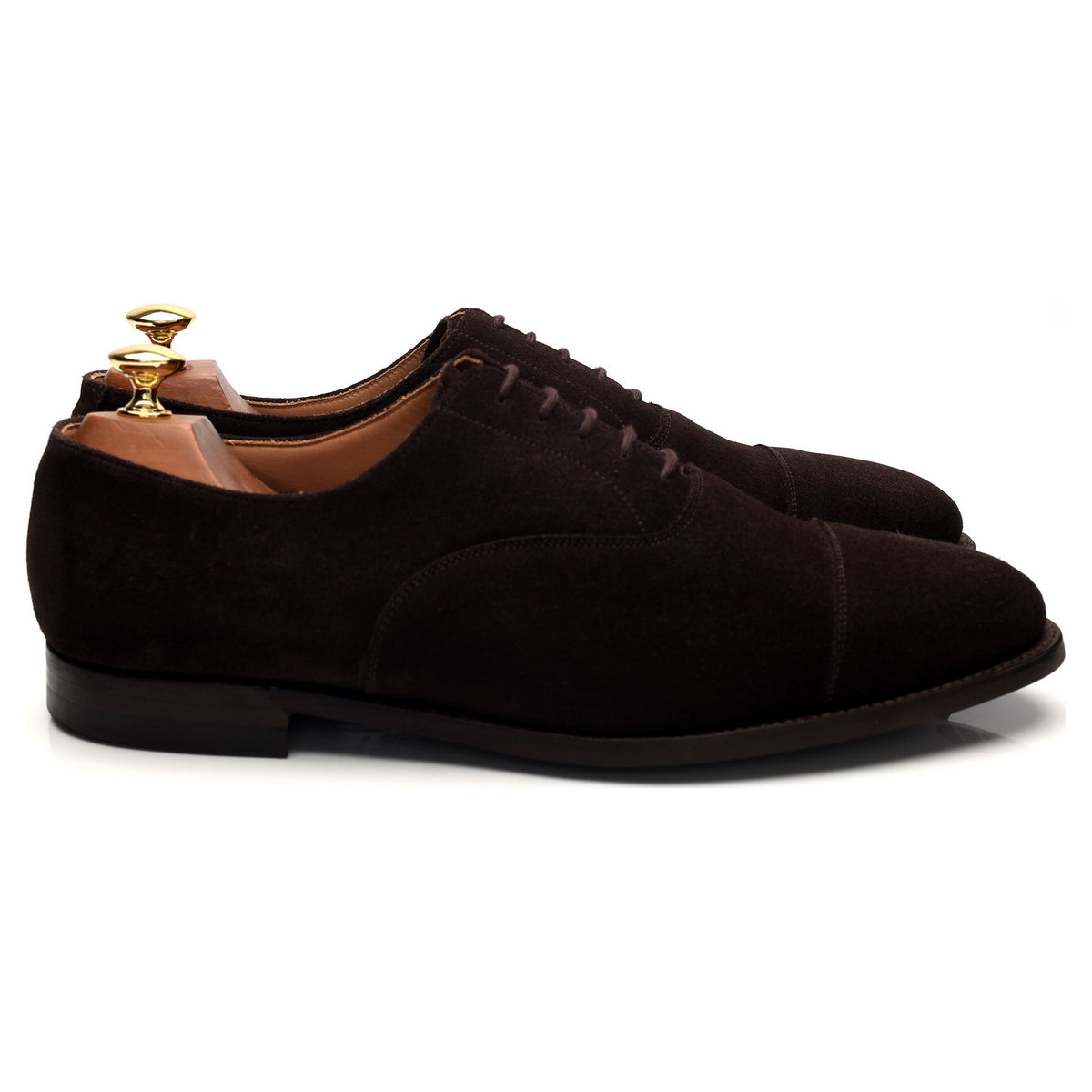 &#39;Connaught 2&#39; Dark Brown Suede Oxford UK 9.5 E