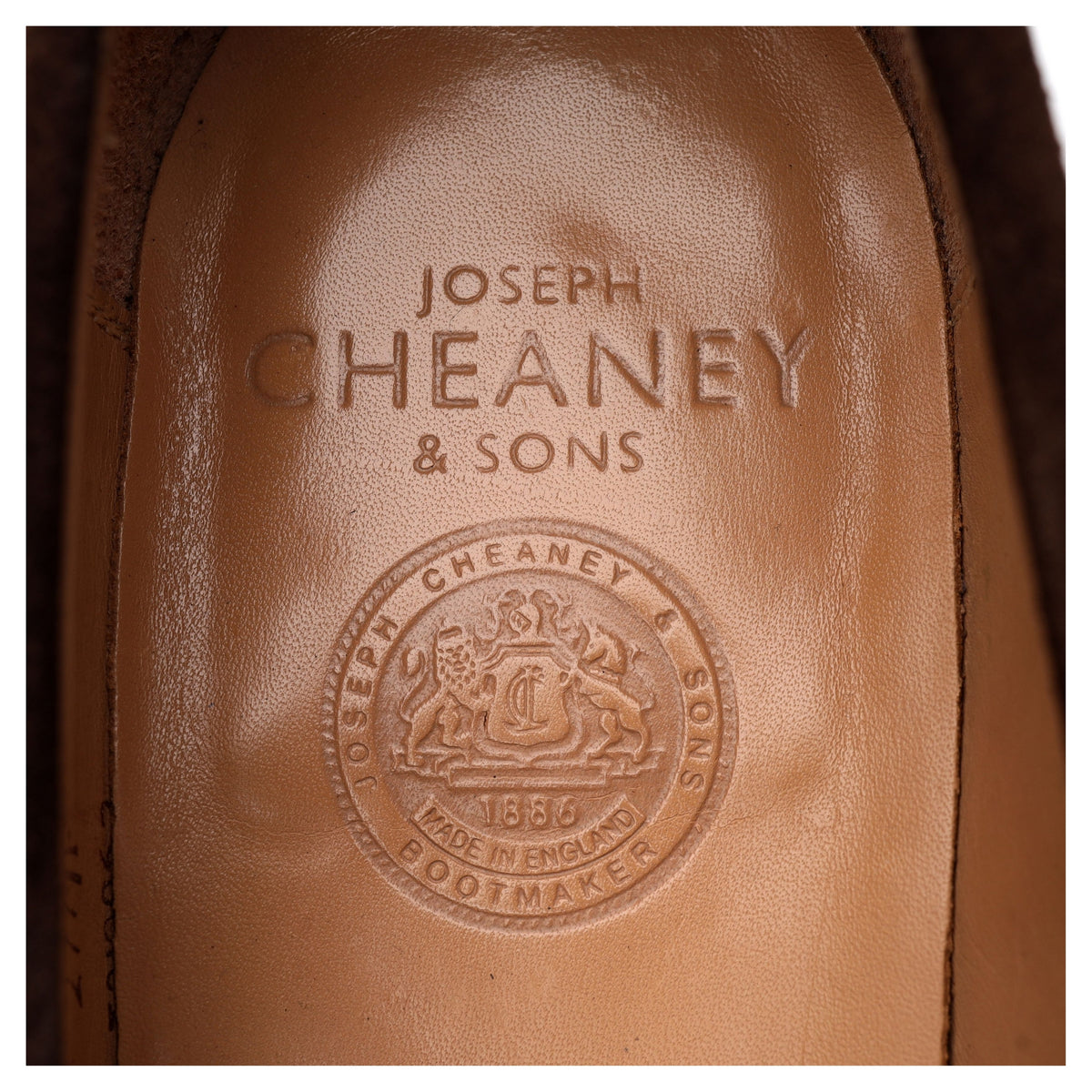 &#39;Cannon&#39; Brown Suede Loafers UK 10 F