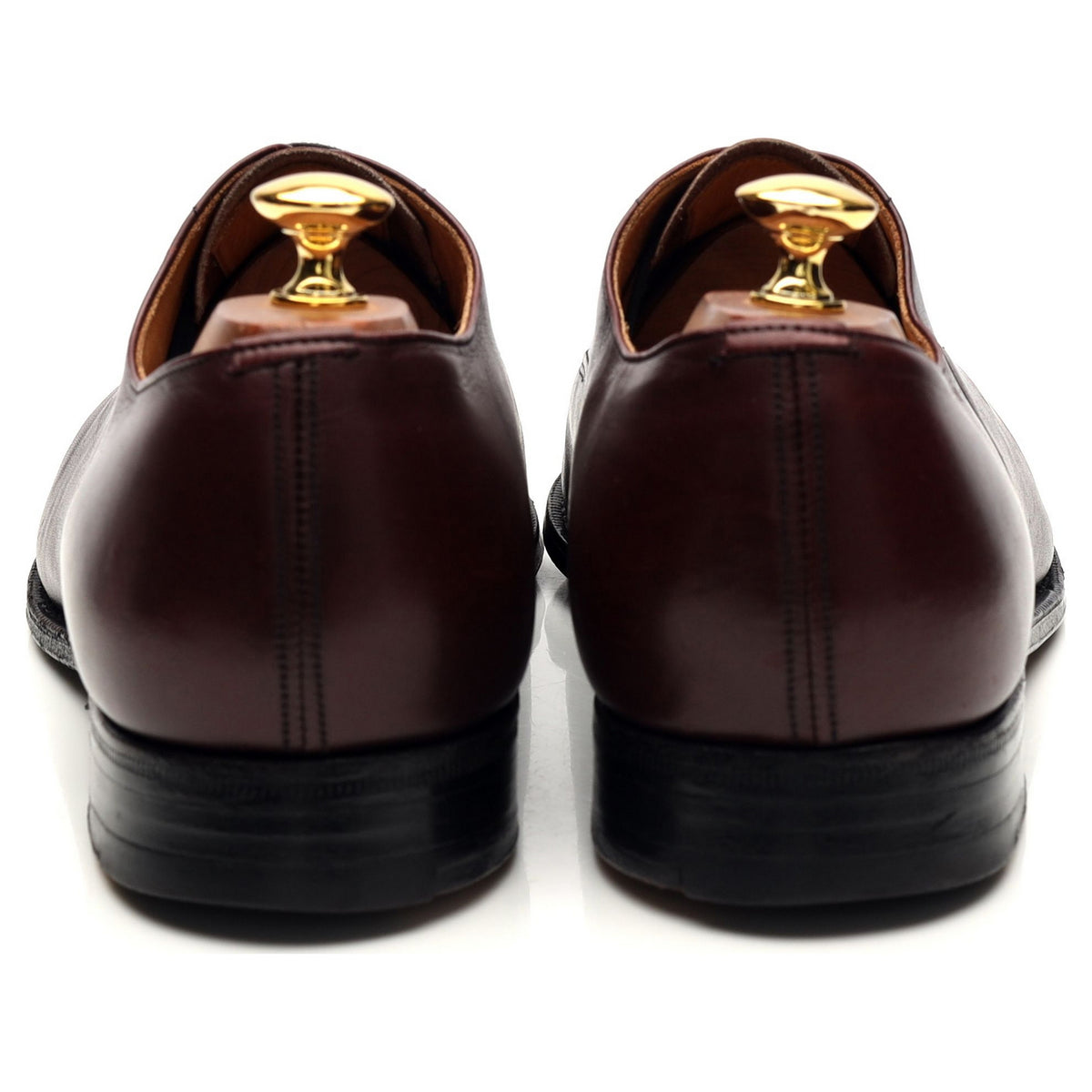 Burgundy Leather Oxford UK 10 G