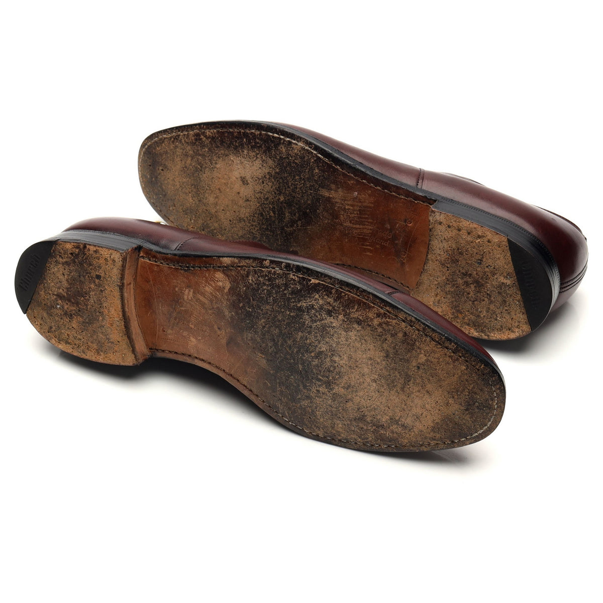 Burgundy Leather Oxford UK 10 G