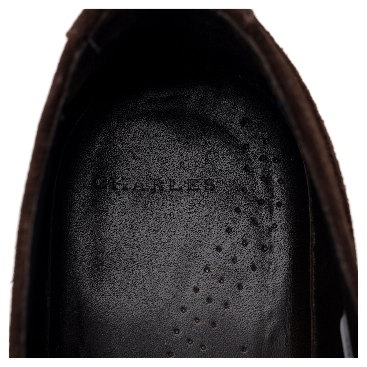Dark Brown Suede Double Monk Strap UK 9