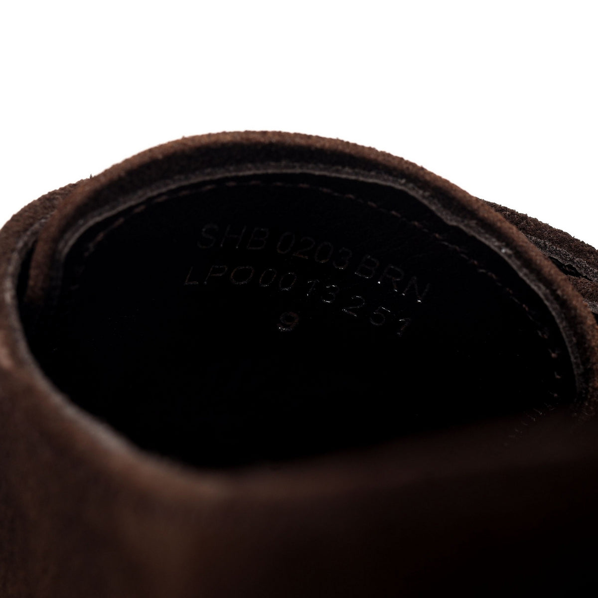 Dark Brown Suede Double Monk Strap UK 9