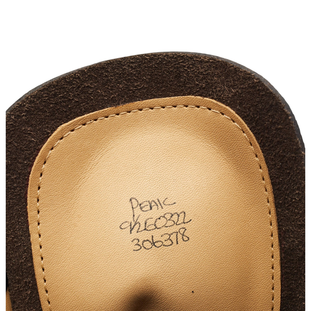 'Peak' Dark Brown Grain Leather Boots UK 9.5 E