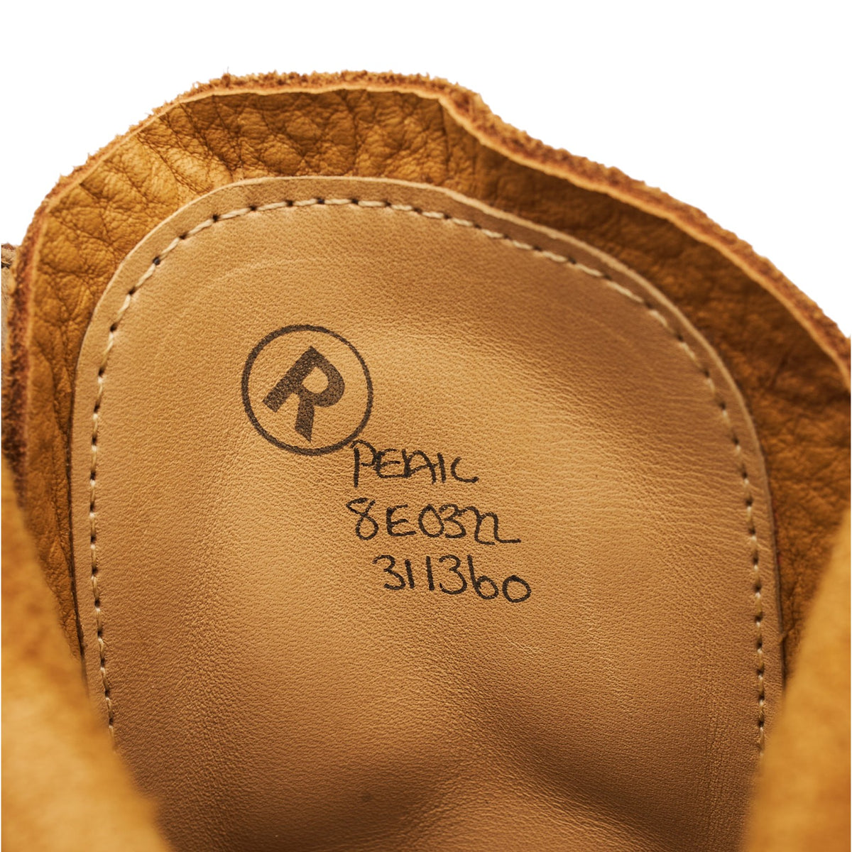 'Peak' Dark Brown Leather / Tan Brown Suede Boots UK 8 E
