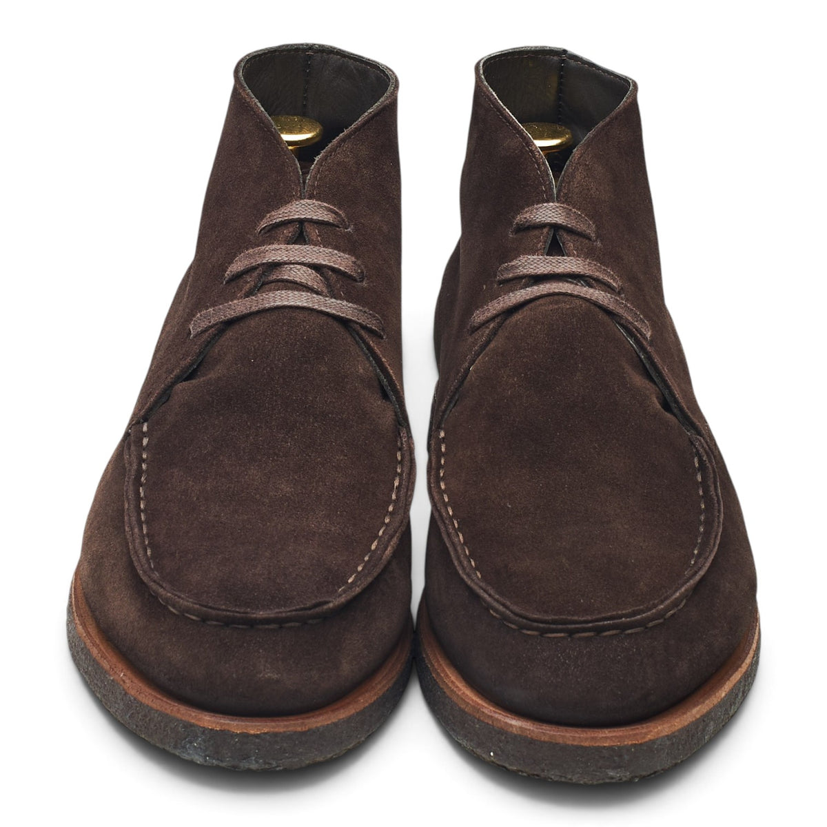 Dark Brown Suede Alpine Boots UK 7.5