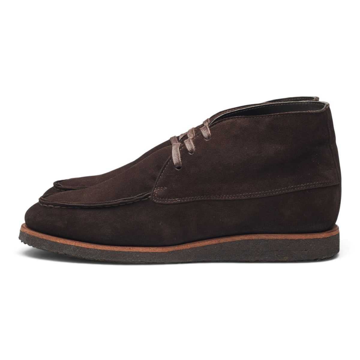 Dark Brown Suede Alpine Boots UK 7.5