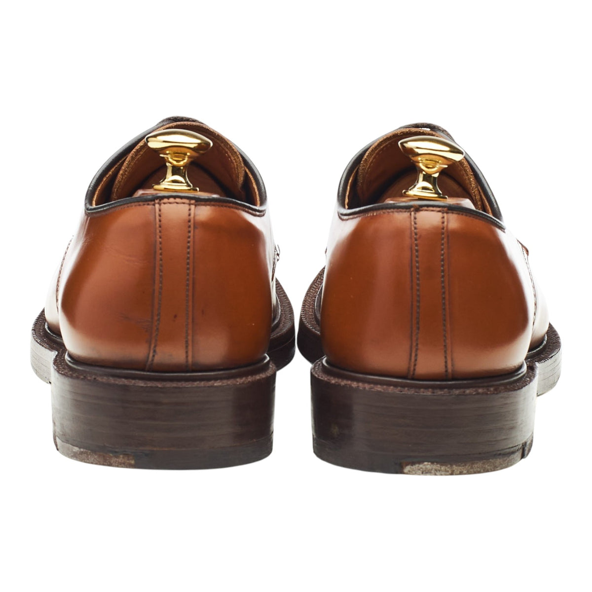'Anglesey' Tan Brown Leather Derby UK 7.5 F