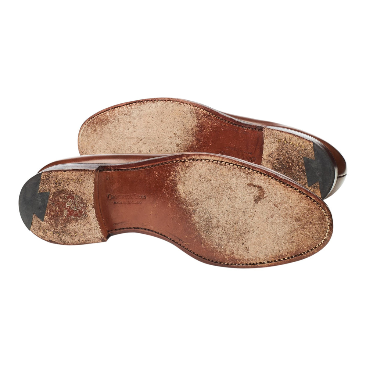 'Cavendish 2' Brown Leather Tassel Loafers UK 7.5 E