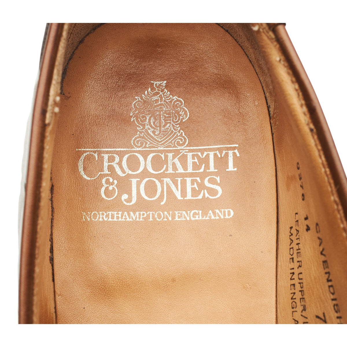 'Cavendish 2' Brown Leather Tassel Loafers UK 7.5 E