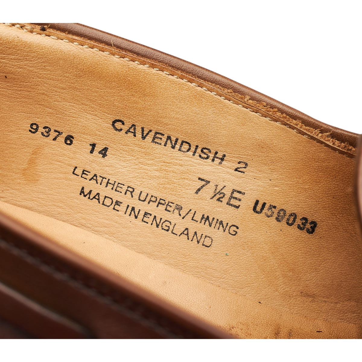'Cavendish 2' Brown Leather Tassel Loafers UK 7.5 E